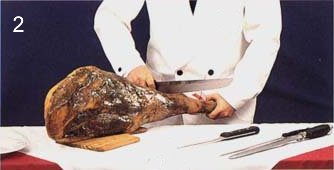 How to carve serrano ham